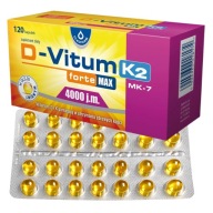 Вітамін D І K D-Vitum Forte Max K2 4000 Мо D3 Oleofarm Supplement 120 Caps