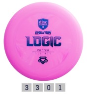 Putter Hard Exo Logic Evolution Disc Гольф Диск (Рожевий)