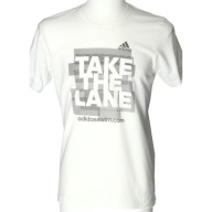 Чоловіча Та Жіноча Спортивна Бавовняна Футболка Adidas Fastthelane