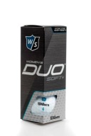 Жіночі М'ячі Для Гольфу Wilson Duo Soft Білі, 3 Шт