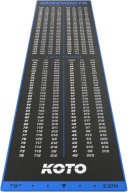 Килимок Для Дартсу Koto Carpet Checkout Blue 237 X 60 См H63