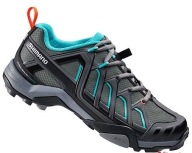 Велосипедки Shimano Sh-Wm34G Чорно-Зелені, 36 Розмір