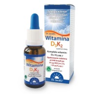 Вітамін D3K2 Dr Jacobs Drops 20 Мл - Для Імунітету Та Здоров'я Кісток