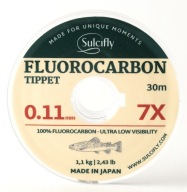 Флюрокарбонова Волосінь 7X 0,11 Мм Sulcifly Leader Material