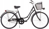 Велосипед Жіночий Чоловічий Urban Retro Universal 26 Basket Black