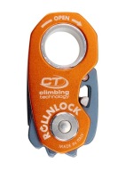 Блок Climbing Technology Rollnlock - Антрацит/Помаранчевий