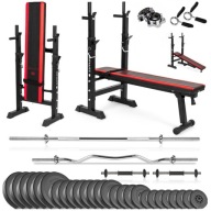 Sapphire Gym 152Кг Бодібілдинг Набір Бруси Вари Гантелі