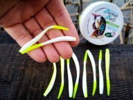10 Шт. Аромат Сирний Larva Ivi Magic Baits 70 Мм - 0,85 Г - Trout Area Killer