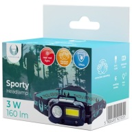 Світлодіодний Налобний Ліхтар Sporty Xp-E 3W + Cob 3W 160Lm 1200Mah Li-Ion Forever Li