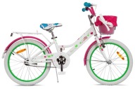 Польський Дитячий Велосипед 20 Дюймів Для Дівчинки 5-8 Років Lily Bike Stopka