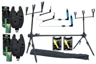 Rod Pod Стійка Для Коропової Риболовлі Стенд 2X Сигналізатор 2X Свінгер + Чохол
