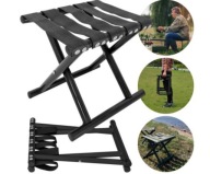 Стілець, Рибальський Табурет, Складний Туристичний Табурет 27X28X22 См Vergioni