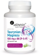 Aliness Magnesium Taurate 100Mg With B6 (P-5-P) 100 Caps Vege Heart Circulation