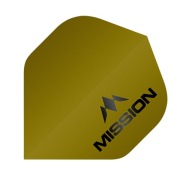 Mission Logo Dart Gold Mat 100 Micron Feathers - No2 - 3 Шт