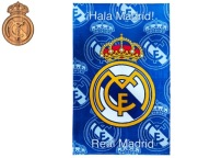 Ковдра Real Madrid Coral Small Розмір 100 Х 150 См Ковдра Синя З Гребенями
