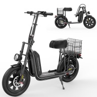Електромобіль Iscooter F7 Складаний 1000W 48V10.4Ah 45Km/H Корзина App