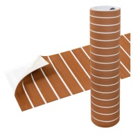 Протиковзкий Килимок Eva Foam Teak White 30X90Cm Самоклеючий Човен Для Яхти