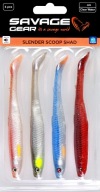 Savage Gear Slender Scoop Shad Set 15Cm Clear W