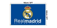 Прапор Real Madrid 60X90 + Футбольний М'яч Безкоштовно В Подарунок - Декорація
