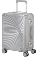 Салонна Валіза American Tourister Soundbox Alu 55См Срібляста