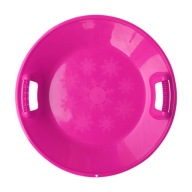Круглі Снігові Санчата Пісочні Санчата Heavy Duty Sleigh Winter Toy Snow Pink L