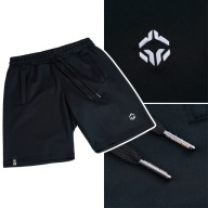 Minimal 2.0 White Logo Shorts (Black) Гра На Землі