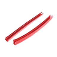 2X Водонепроникна Лонгборда Nose Tail Guard Deck Protect Red 32X2 См