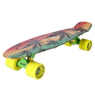 Гумовий Скейтборд Fiszka Pennyboard Reggae Rasta Signa Abec-7
