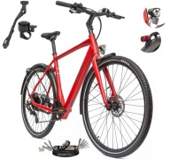 Чоловічий Трекінговий Електричний Велосипед 28 Head Lightweight Hydraulics 250W Bafang