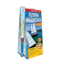 Мазурські Озера Ламінована Морська Карта 1:60 000