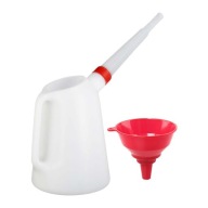 Car Oil Dispenser Portable Oil Dispenser Jug Auto Motor 1.2L