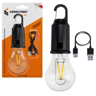 Лампа Туристична, Лампочка Usb-C З Карабіном, Декорація Наметку