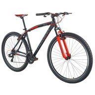 Чоловічий Гірський Велосипед Torpado Delta Hardtail M16 29 Дюймів Чорно-Червоний