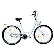 Гесбур Miejski Folta Calanda 28 Nexus 3 Speed Biały Mat Nowość