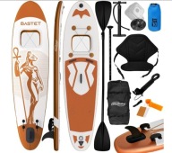 Надувний Sup Paddleboard Physionics (305X76X12 См / Рожеве Золото)