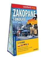 Комфорт! Карта Закопане Та Околик 1:15 000 W.2023