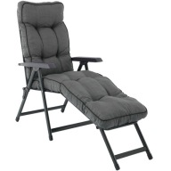 460946 Складний Садовий Лежак Patio Lena Lounger