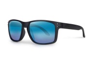 Trans Black Brown Lens Mirror Fox Rage Glasses