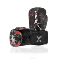 Тренувальні Боксерські Рукавички Xpunch Xfury Чорні 14 Унцій