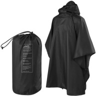 Плащ З Капюшоном Poncho Helikon Lightweight Black