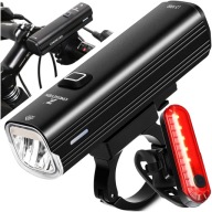 Потужна Лампа Bike Led Ліхтар Передній + Задній 1000Lm Ліхтарик 4800Mah Bike
