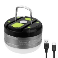 Світлодіодний Туристичний Ліхтар Акумуляторний Usb 3600Mah Powerbank 5 Mode Magnet Hook