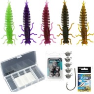 Flagman Tonbo Dragonfly Larva 5 Cm Full Set Box Чебурашки Гачки