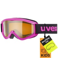 Дитячі Лижні Окуляри Uvex Speedy Pro Універсальні Рожеві 9030
