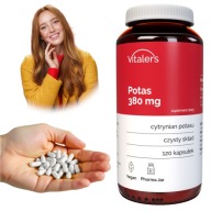 Vitaler's Potassium 380 Мг Heart Pressure Nerves Regeneration 120 Капсул