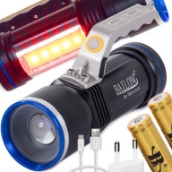 Bailong Пошуковий Ліхтарик Led Рефлектор Cree Xm-L3 Військово-Тактикий Потужний