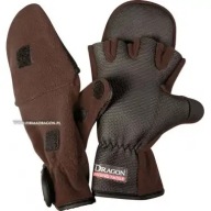 Рукавички Polar/Anti-Slip Dragon Gloves 5-Finger Cut/Overlay Brown Tch-Re