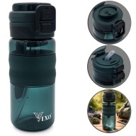 Пляшка Vixo 550 Мл Тритановий Бісфенол-А Без Мундштука 2 В 1 + Пляшка Зі Шнурком Із Солом’яним Ситечком
