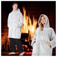 Ковдра Світшот Ковдра З Капюшоном Халат Oversize Шуба Тепла Покривала