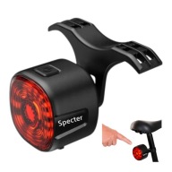 Specter Wt09 Задній Ліхар Для Велосипеда Usb 40Lm Ip66 100H 6 Режимів Led Підсідельний Штир